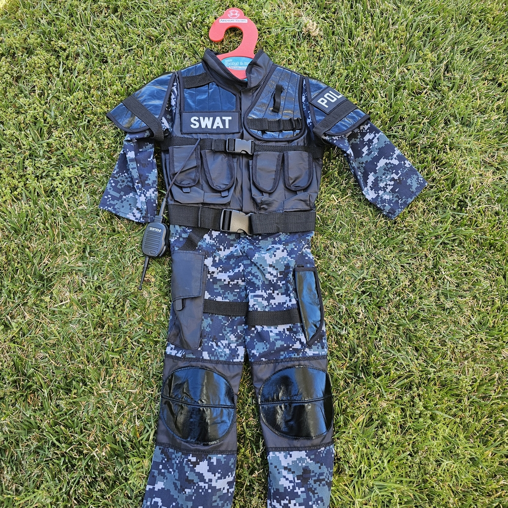 Kids SWAT Police Costume